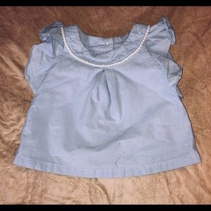 Janie and Jack Flutter Sleeve Top